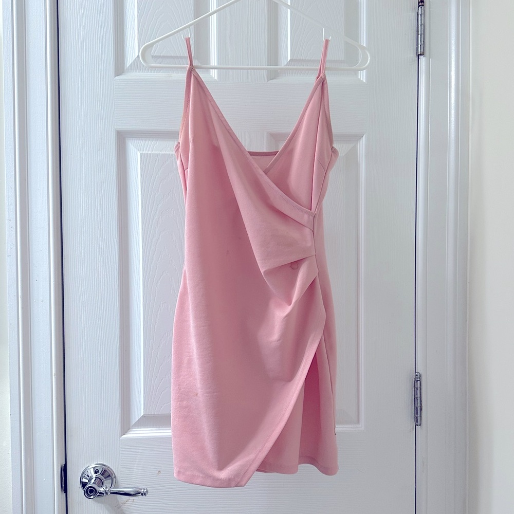 light pink homecoming/formal dress
